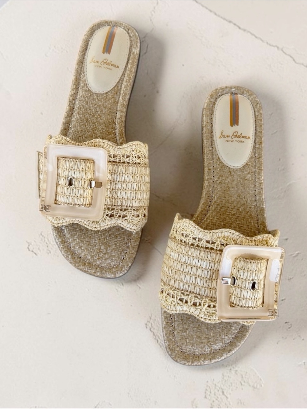Brand New Sam Edelman Bambi Slide Sandals - Size 9